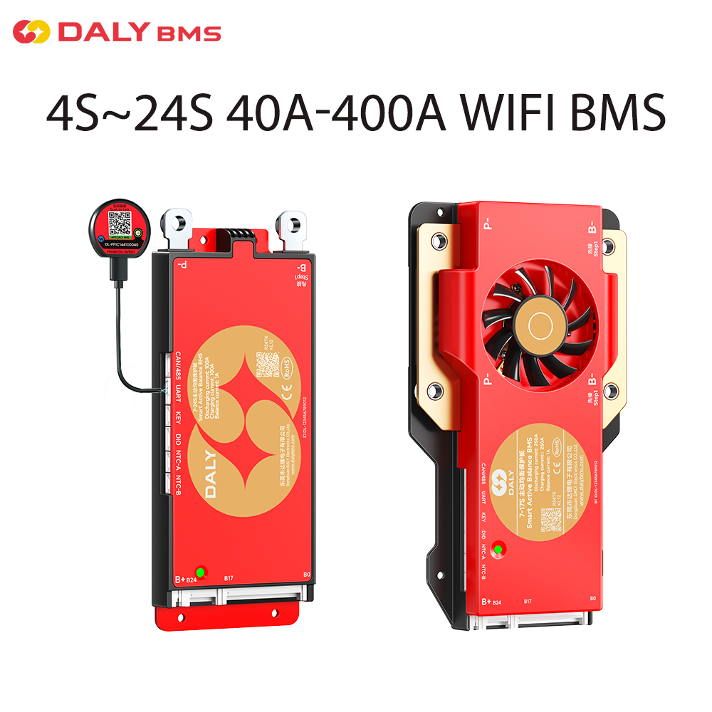 Smart Bms 24S 200A Bluetooth Lifepo4 - デイリーBMS WiFi Bluetoothスマートアクティブバランス4S-24S 40A 100A 150A