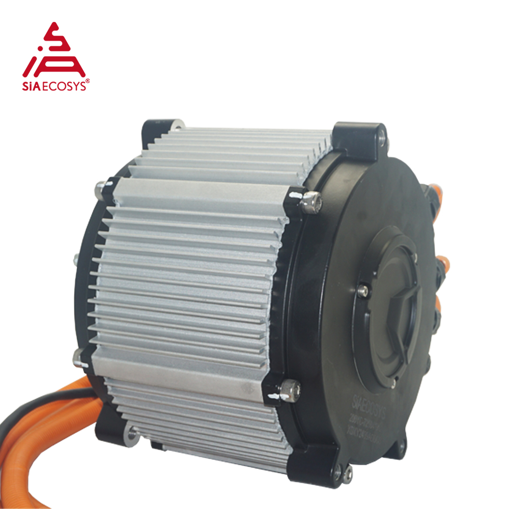Fardriver Nd72850 Controller - 新型SIA200-50ピーク26kW 92N.m PMSMモーター、減速比1:2.04、IP67電気バイク用モーター