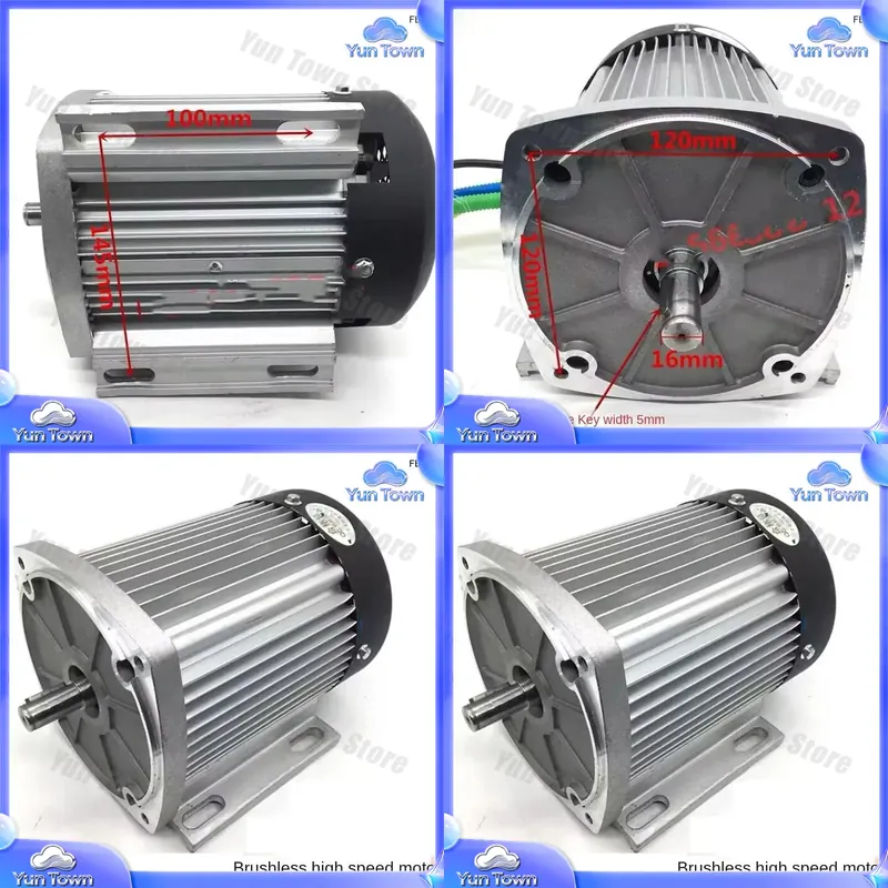 Ev Electric Motor Conversion Kit Car - 電気自動車改造用ブラシレスモーター 1500W 1800W DC 60V 72V