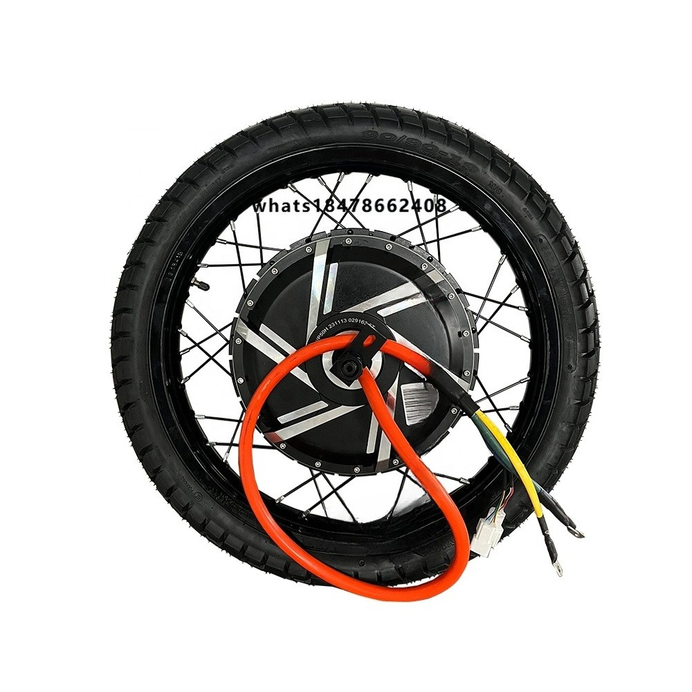 Qs Motor 273 8000W Hub Motor - 電動バイクモーターキット QS 273 50H 200mmフォーク距離 72V