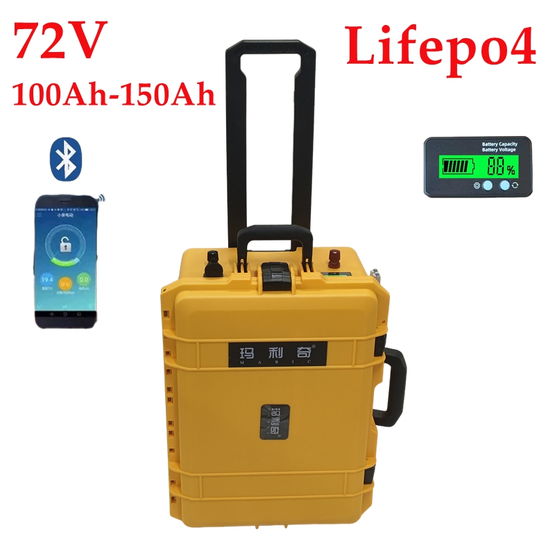 Lifepo4 72V 100Ah Battery Pack Ev - 防水 72V 150Ah 100Ah LiFepo4 リチウムバッテリーパック