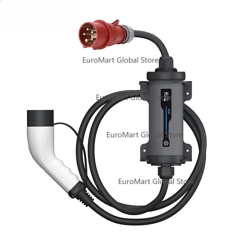 タイプ2からレッドCEEプラグへの変換、電気自動車EV充電レ - Type 2 Portable Ev Charger 11Kw Cee のレビューと価格
