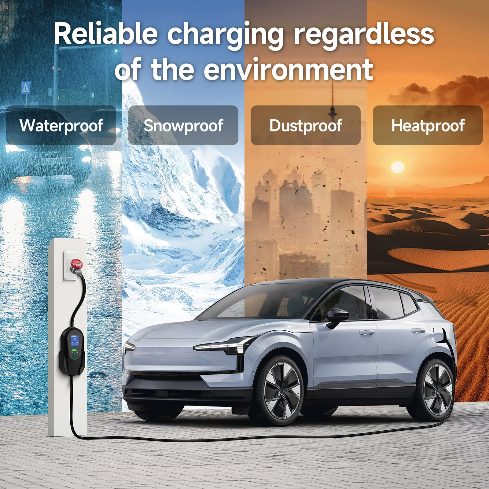 Puppyfc ポータブル 11KW EV充電器 タイプ2  - Type 2 Portable Ev Charger 11Kw Cee のレビューと価格