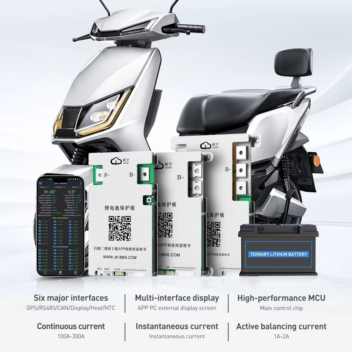 JIKONG JK-B2A24S30P スマートBMS 30 - Smart Bms 24S 200A Bluetooth Lifepo4 のレビューと価格