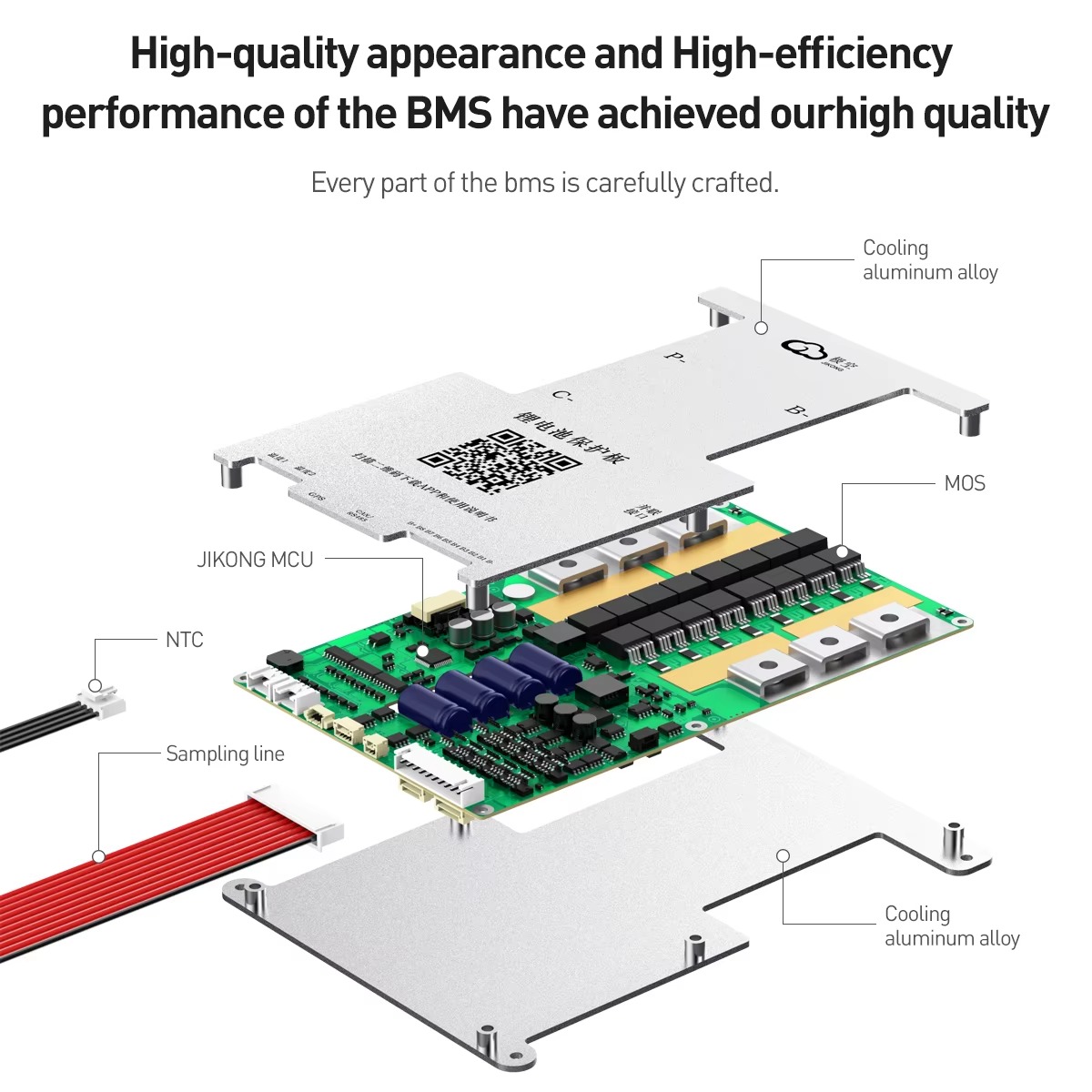 JIKONG JK-B2A24S30P スマートBMS 30 - Smart Bms 24S 200A Bluetooth Lifepo4 のレビューと価格