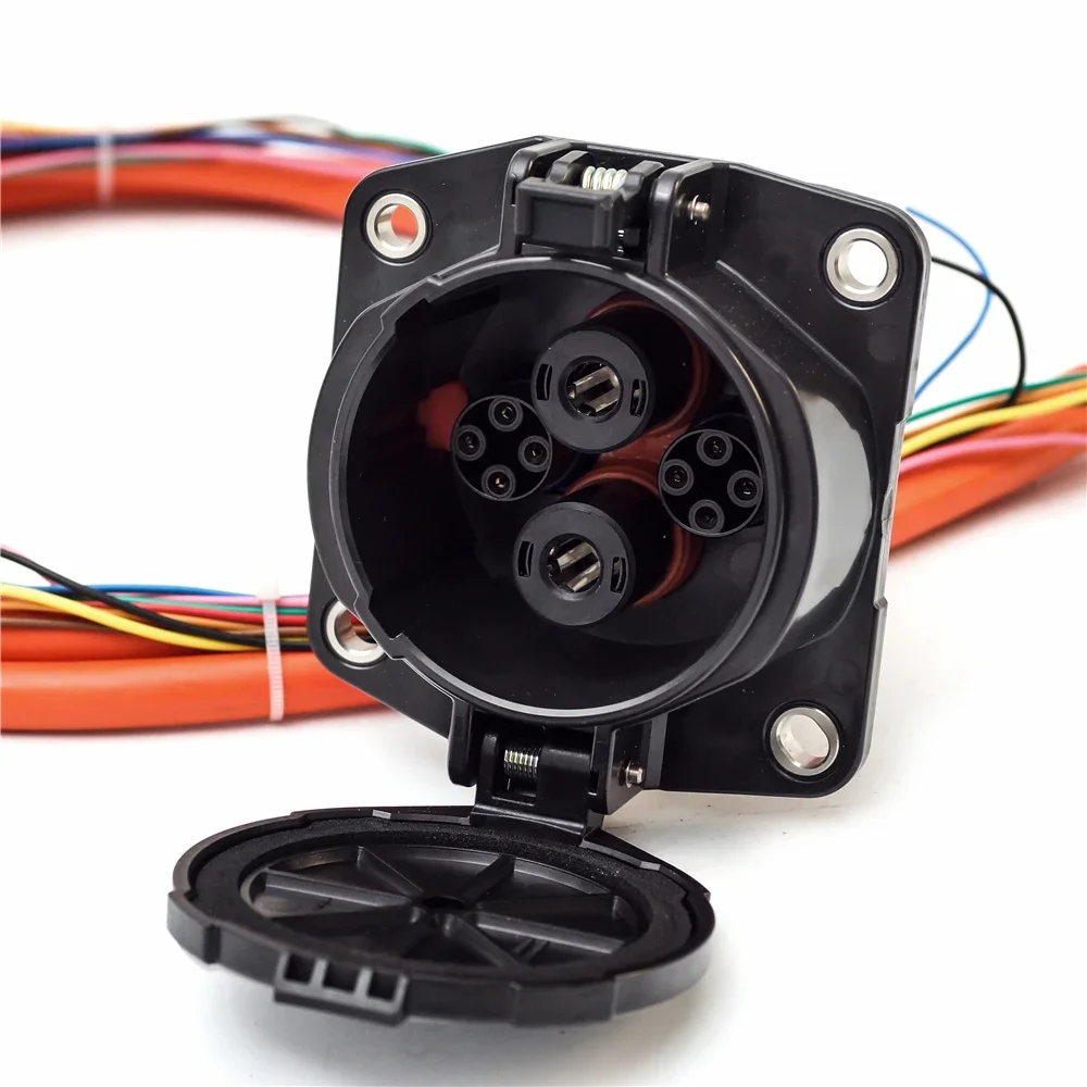 CHAdeMOソケットインレット125A急速EV充電ケーブル - Chademo Inlet Socket 125A Ev のレビューと価格
