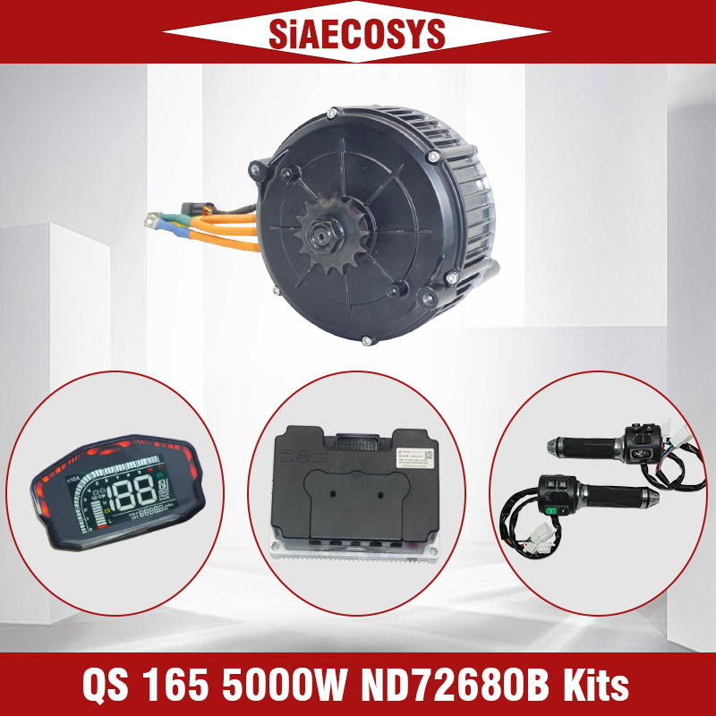 QS MOTOR QS165 V2 5000W 72V 35 - Mid Drive Motor Kit 72V 5000W のレビューと価格