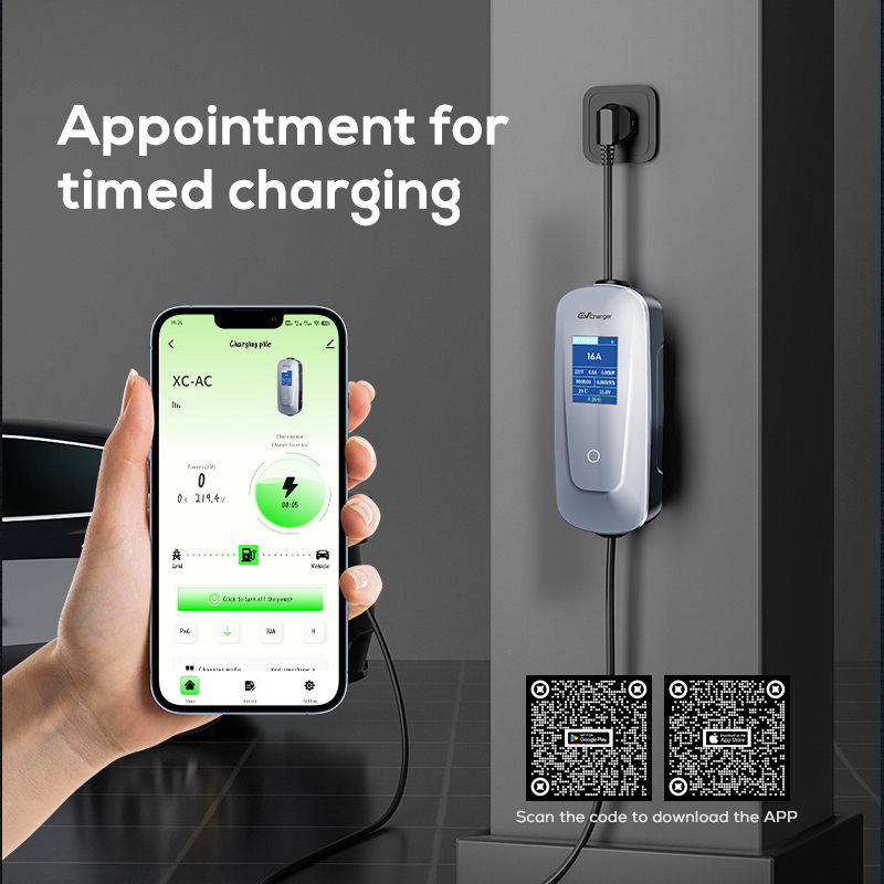 オヴロッド電気自動車16Aモード2 EVSE充電ボックス レ - Type 2 Portable Ev Charger 11Kw Cee のレビューと価格