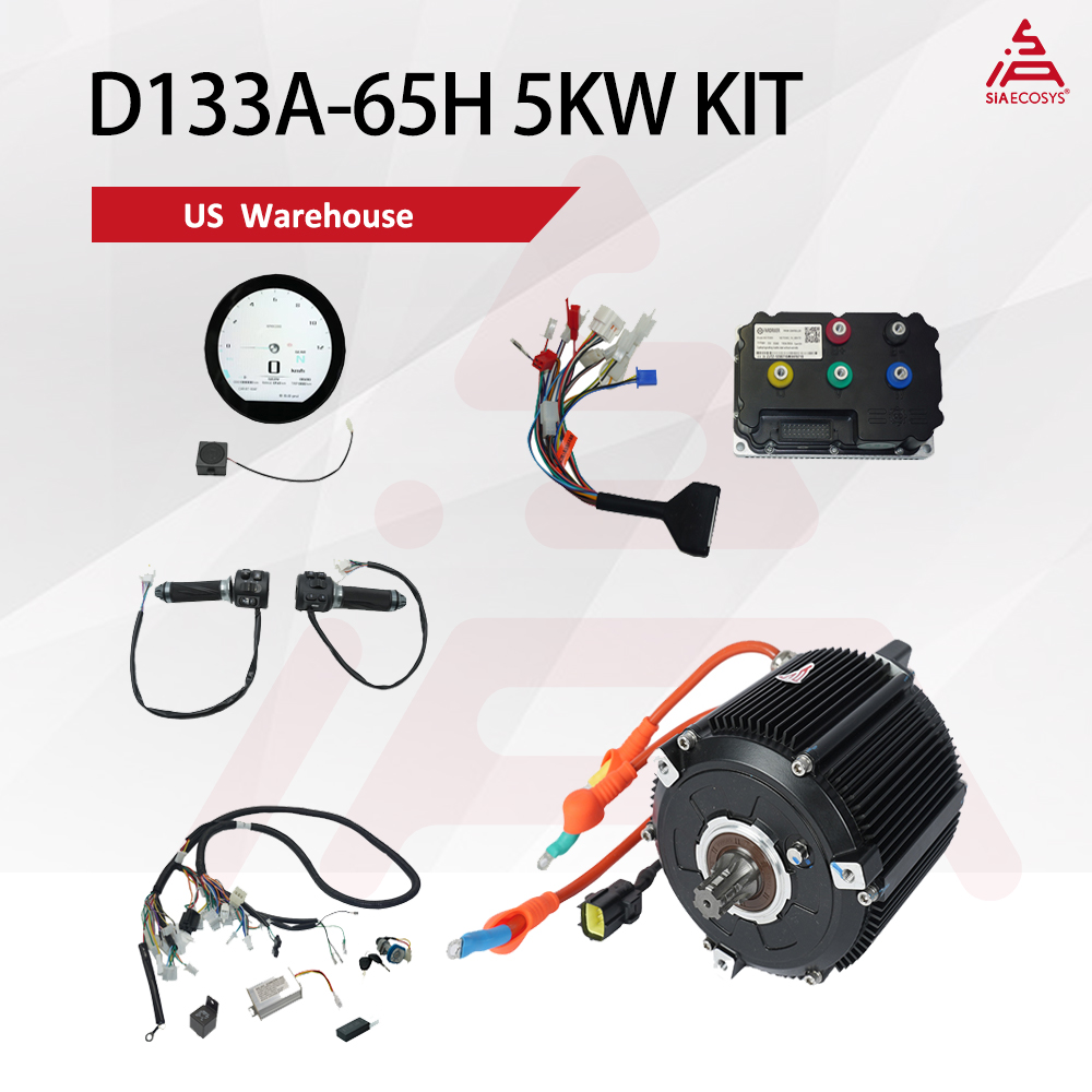SIAECOSYS 5000W電動バイクミッドドライブモータ - Mid Drive Motor Kit 72V 5000W のレビューと価格